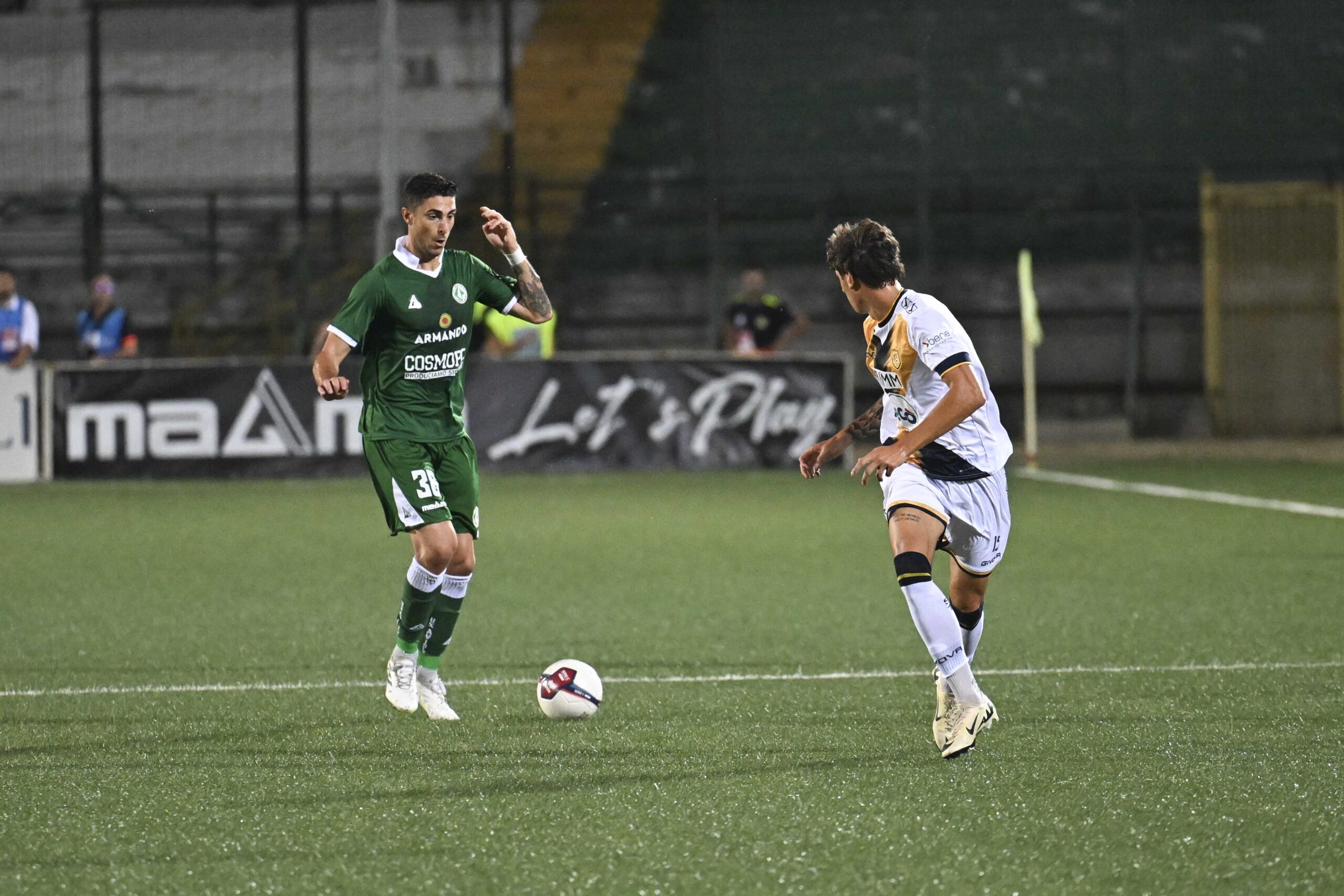 Paolo Frascatore in Avellino-Juve Stabia