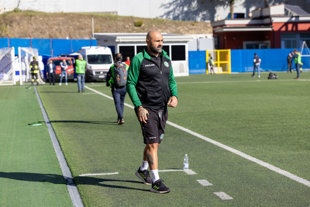 Raffaele Biancolino durante Potenza-Avellino